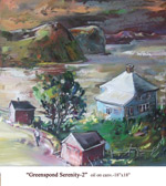 Greenspond Serenity-2, Oil on Canvas